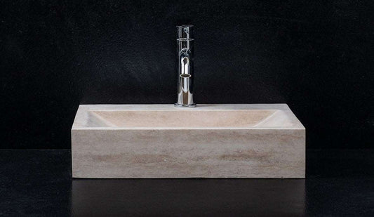 Lavabo Mármol Beige Rectangular 40x30cm