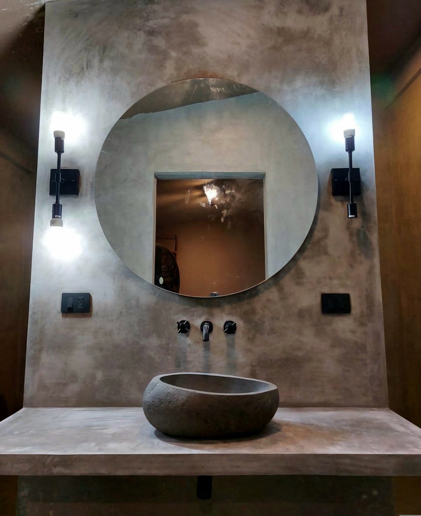 Ovalin Piedra de Rio 40cm - Oniko Stone