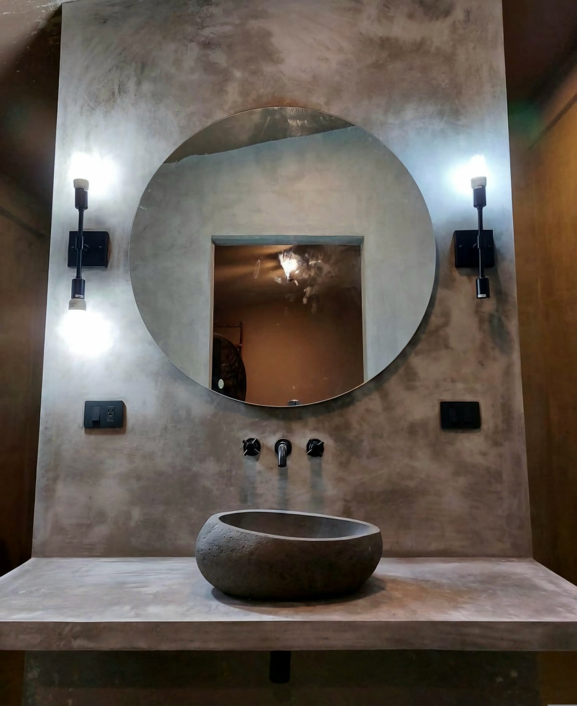 Ovalin Piedra de Rio 40cm - Oniko Stone