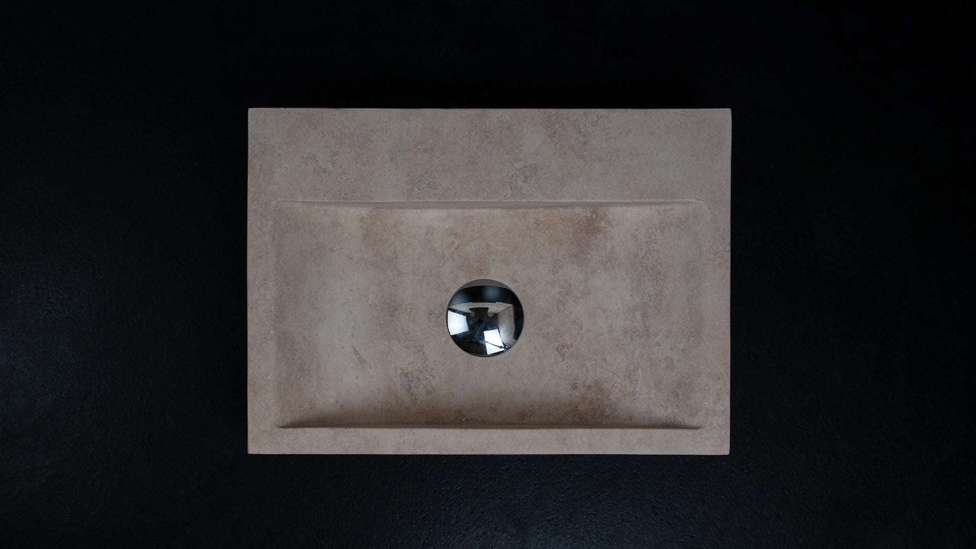 Lavabo Mármol Beige Rectangular 40x30cm