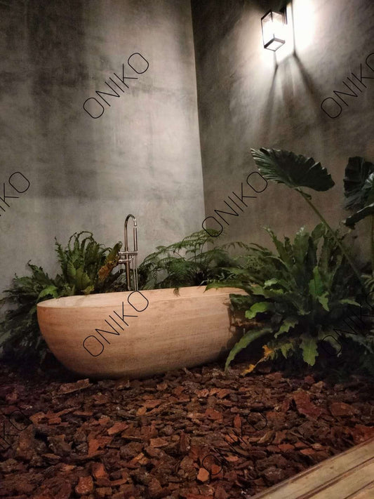 Tina de Baño Travertino