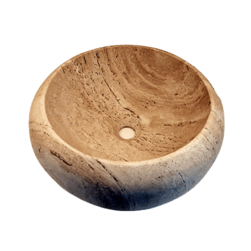 Lavabo Mármol Travertino Dona 40cm