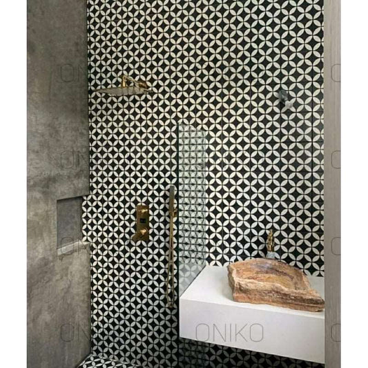 Lavabo Travertino Rojo Rústico Irregular