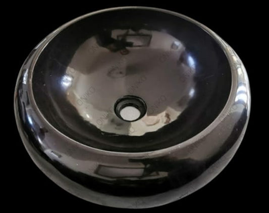 Lavabo Mármol Negro Dona 40cm - Oniko Stone