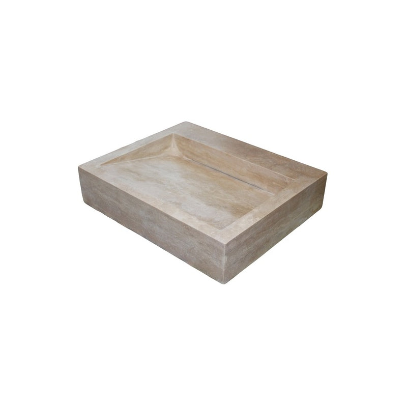 Lavabo Mármol Beige Cascada 40x30cm - Oniko Stone