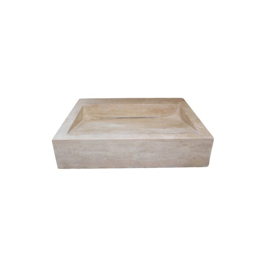 Lavabo Mármol Beige Cascada 40x30cm - Oniko Stone