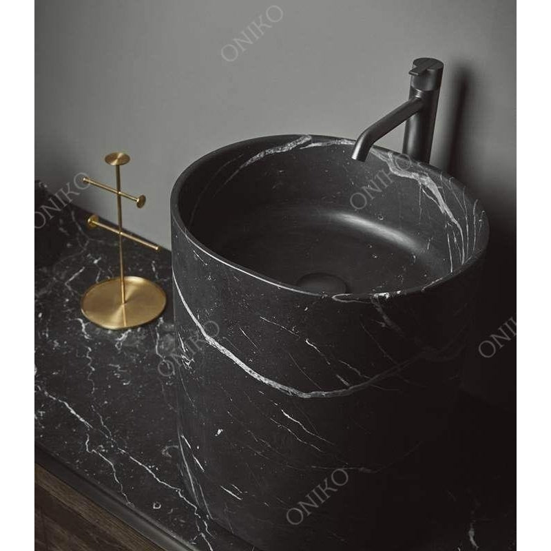 Lavabo Mármol Negro Spa 45x35cm - Oniko Stone