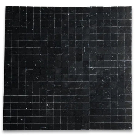 Malla Decorativa Cuadros Mármol Negro