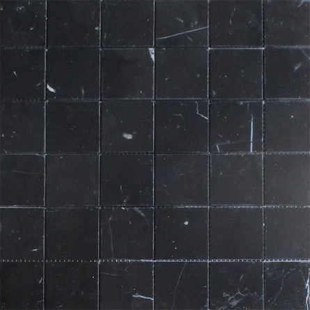 Malla Decorativa Cuadros Mármol Negro