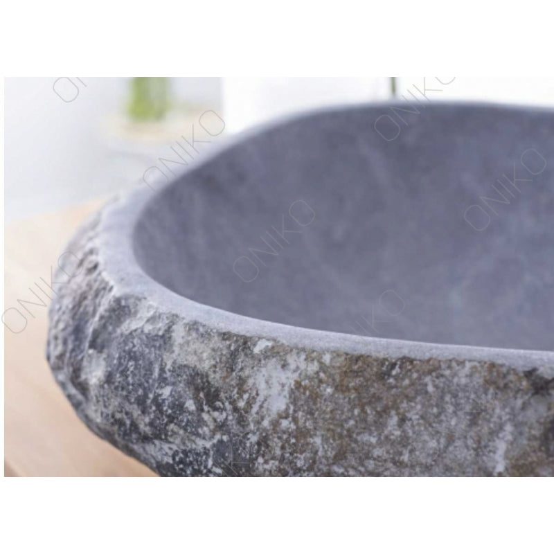 Lavabo Piedra de Rio Irregular - Oniko Stone