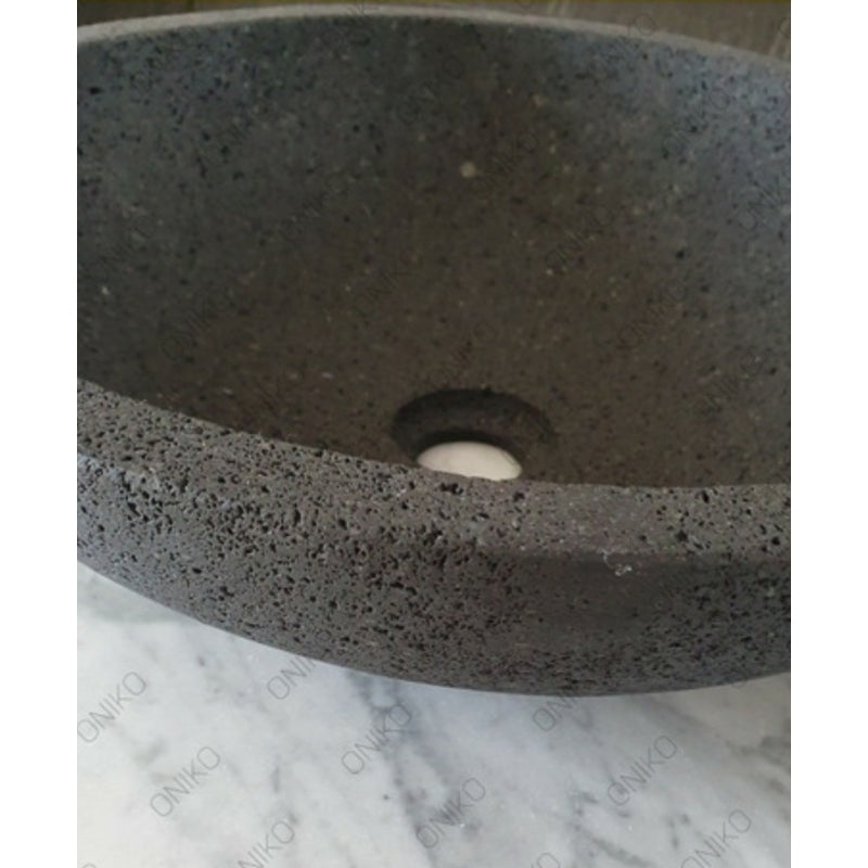 Ovalin Recinto Volcánico 35cm - Oniko Stone