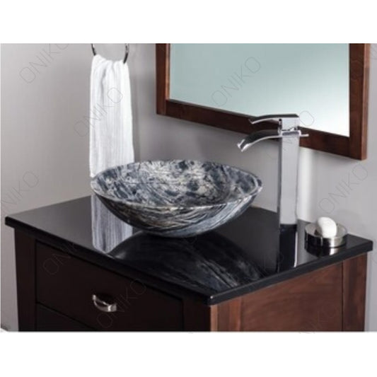 Lavabo Mármol Gris 40cm - Oniko Stone