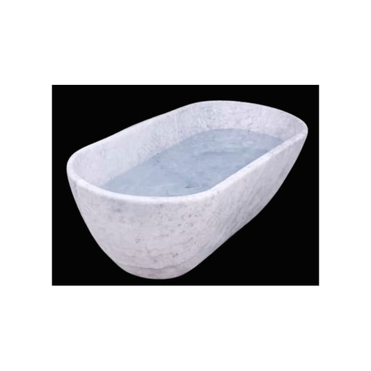 Tina de Baño Mármol Blanco - Oniko Stone