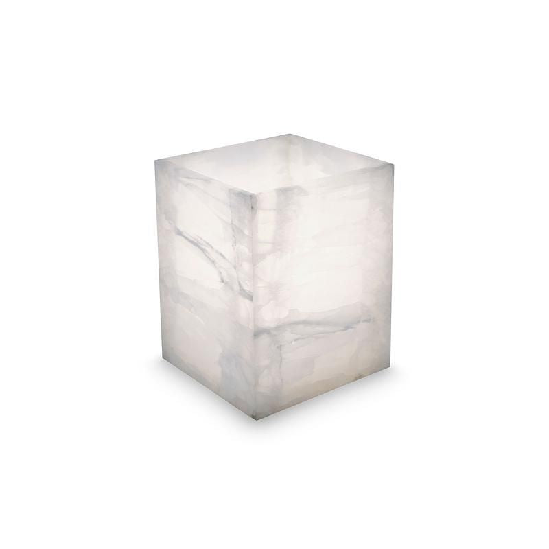 Set de accesorios de baño 6 piezas mármol blanco – Oniko Stone